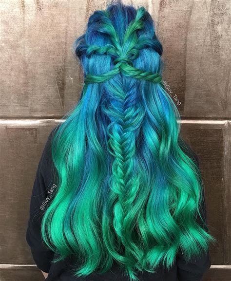 The Ultimate Guide to Creating a Magical Hair Dye Mermaid Ombre Effect